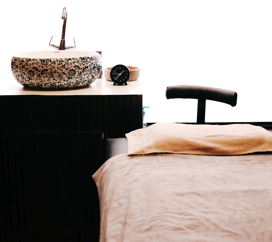 Behandelruimte met behandelbed